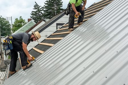 Metal roofing